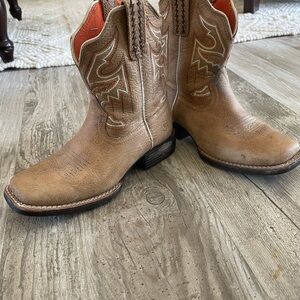 Ariat little Kids Tan Western Boots